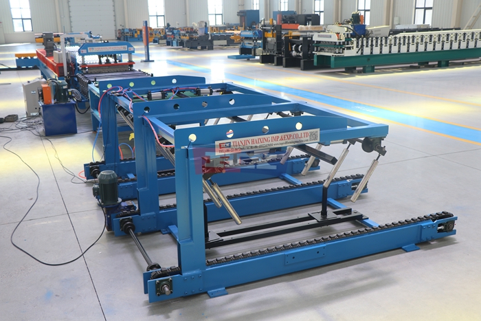 Haixing metal sheet roll forming machine for industrial sheet production