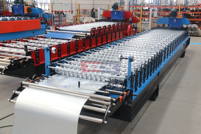 Haixing steel roofing sheet machine for customized roof profiles