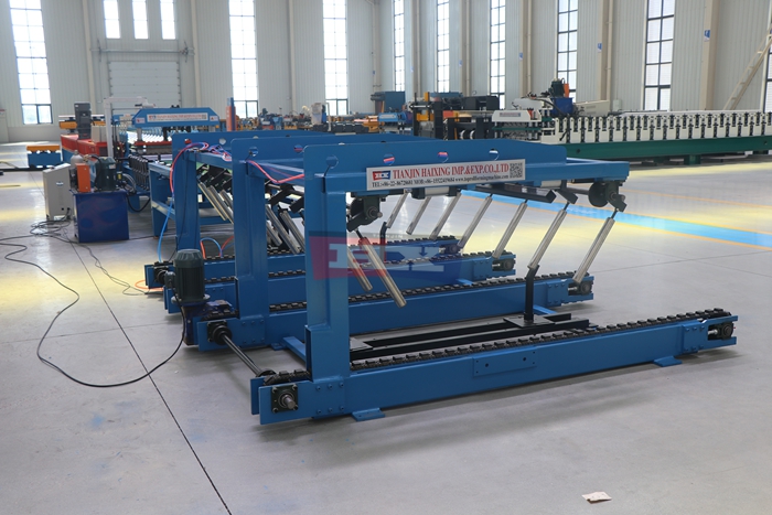 Haixing roofing sheet roll forming machine for continuous production