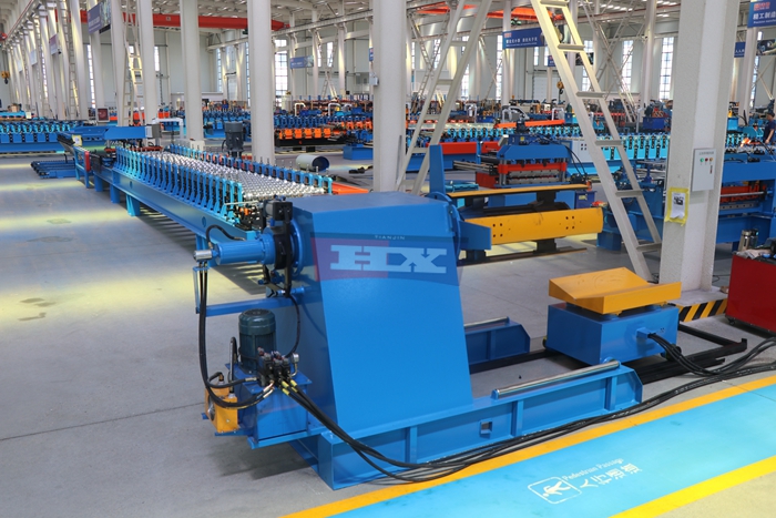 Haixing roof sheet forming machine for roofing manufacturers