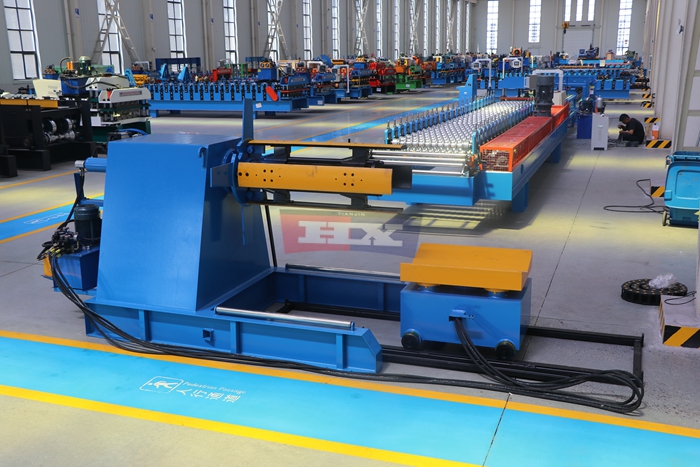 Haixing metal sheet forming machine for roofing manufacturers