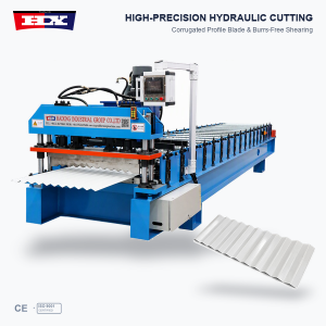 Corrugated Roof Panel Roll Forming Machine