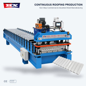 Corrugated Roof Panel Roll Forming Machine