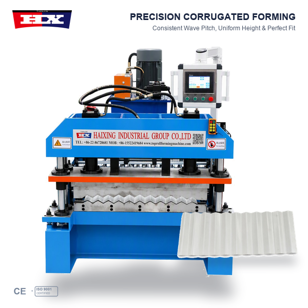 Corrugated roof panel roll forming machine Featured Image