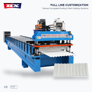Corrugated Roof Panel Roll Forming Machine