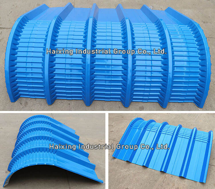 curved roof sheets