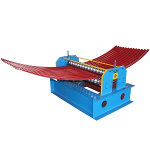 Curved Corrugated Roof Panel Roll Forming Machine