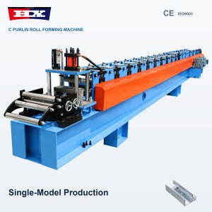 Custom Purlin Roll Forming Machine