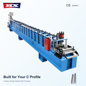 Custom Purlin Roll Forming Machine