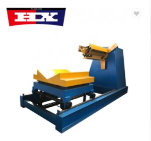 Used sheet metal roll forming machine reel decoiler