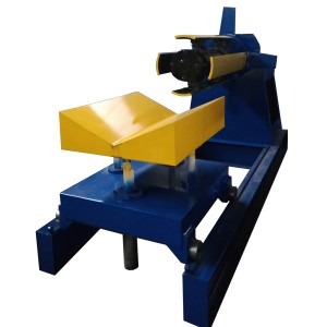 5t/7t/10t Auto Hydraulic Decoiler With Car