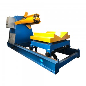 10 Ton Hydraulic Decoiler With Coil Car