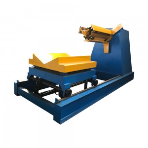 100% Original Factory Roof Wall Panel Roll Forming Machine - hydraulic decoiler machine – Haixing Industrial
