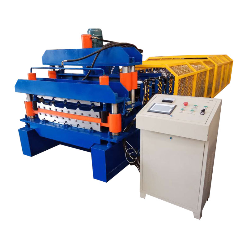 Factory wholesale Steel/Metal Sheet Leveling Machine - Double layer roll forming machine metal roofing machinery – Haixing Industrial