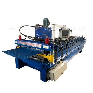 Reasonable price Metal Tile Glazed Double Layer Ibr Steel Roofing Sheet Manual Decoiler Roll Making Forming Machine