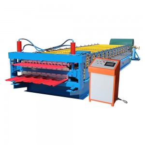 Reasonable price Automatic Metal Roof Tile Making Machine - Double Layer Roll Forming Machine – Haixing Industrial