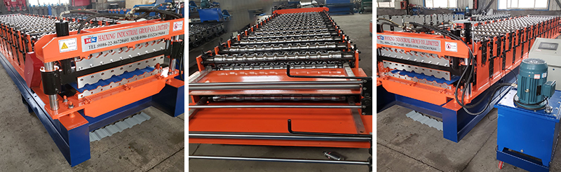 double layer roof machines