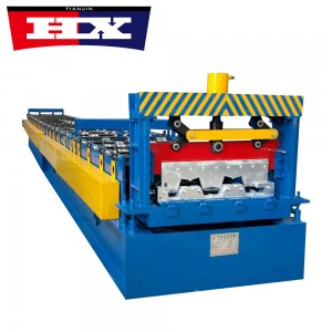 Factory directly supply Ibr Making Machine - Galvanized Sheet Metal Floor Deck Roll Forming Machine – Haixing Industrial