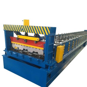 Steel Floor Decking Panel Roll Forming Machine