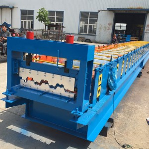 Newly Arrival China Metal Decking Roll Forming Machine Galvanized Steel Deck Floor Tile Making Machine