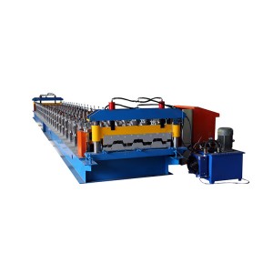 Lowest Price for Speed Metal Sheet Floor Decking Tile Panel Cold Roll Forming Making Machine