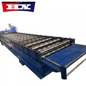 Metal Glazed Roofing Roll Forming Machine