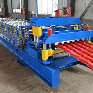 2019 High quality Automatic Popular Automatic Roof Tile Machine Concrete Floor Tile Making Machine,Glazed Tile Rolling Forming Machine