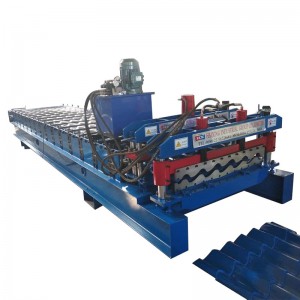 2019 High Quality Glazed Tile Making Machinery Roof Forming Machine