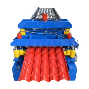 Glazed Iron Automatic Roof Roll Forming Machine