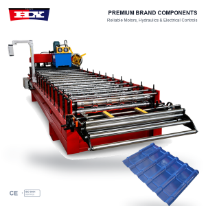 Metal Glazed Roofing Tile Forming Machine
