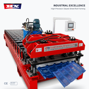 Glazed Metal Roof Tile Making Machine