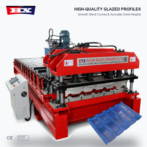 Metal Glazed Roofing Tile Forming Machine