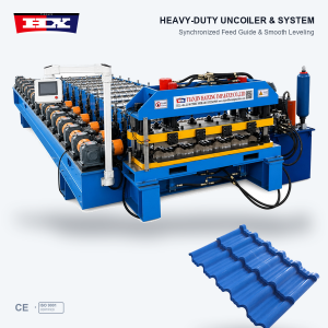 Glazed Roofing Sheet Machine | Haixing