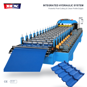 Glazed Roofing Sheet Machine | Haixing
