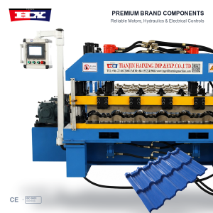 Glazed Roofing Sheet Machine | Haixing