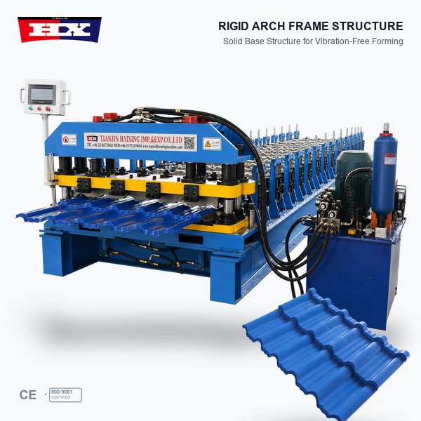 Glazed Roofing Sheet Machine | Haixing Featured Image