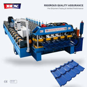 Glazed Steel Roofing Tile Making Machine