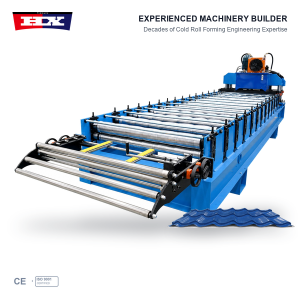 Metal Glazed Roof Tile Machine
