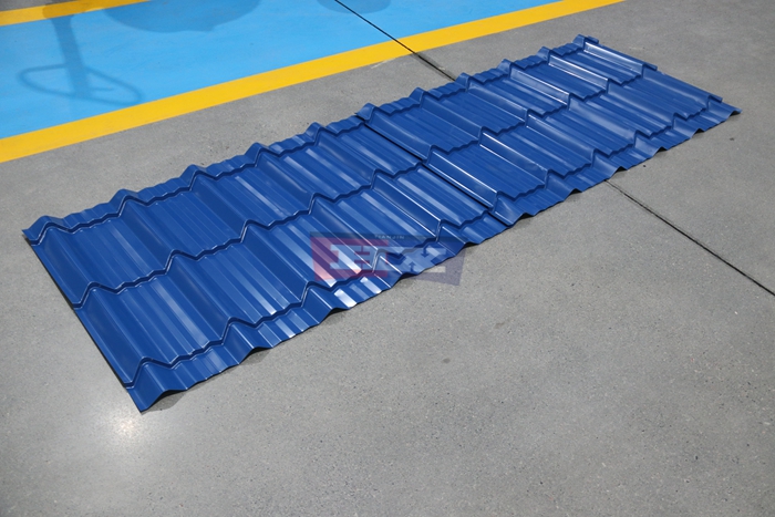 Haixing decorative metal roofing sheet machine for residential roofing applications