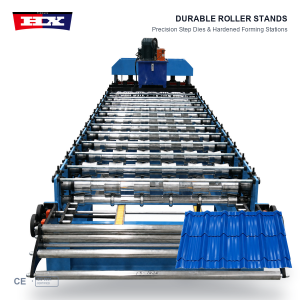 Metal Glazed Roofing Sheet Roll Forming Machine