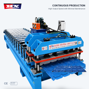 Metal Glazed Roofing Tile Making Machine