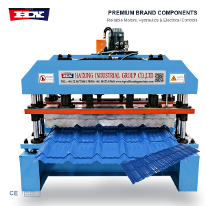 Metal Glazed Roof Sheet Making Machine