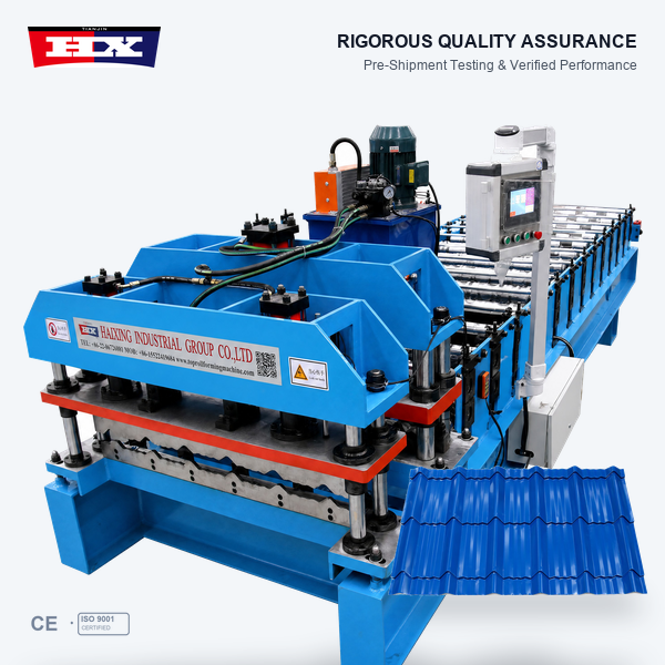 Glazed Steel Roof Tile Forming Machine Featured Image