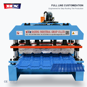 Metal Glazed Roofing Sheet Roll Forming Machine