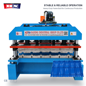 Metal Glazed Roofing Tile Making Machine