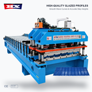 Glazed Metal Roofing Sheet Making Machine