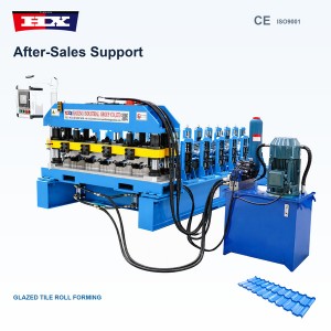High Speed Roof Tile Roll Forming Machine