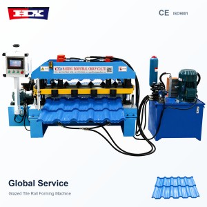 High Speed Roof Tile Roll Forming Machine