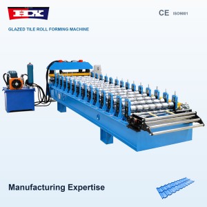 High Speed Roof Tile Roll Forming Machine
