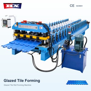 High Speed Glazed Tile Roll Forming Machine